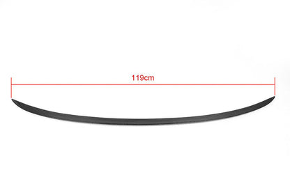 Rear Trunk Spoiler Carbon Fiber V1 (Convertible) for BMW 3 series E-90/91/92/93 2005-2011 - image 6