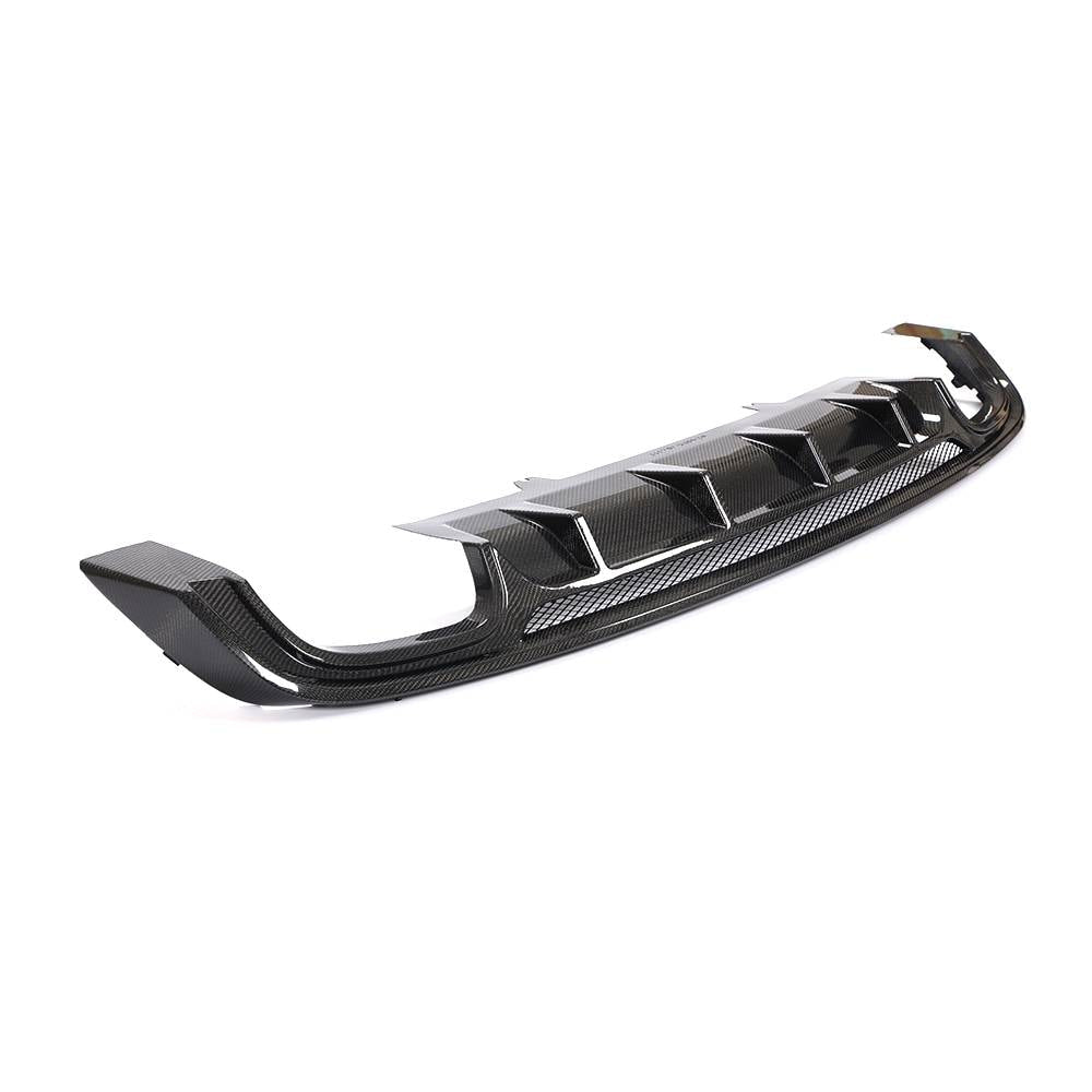 Rear bumper diffuser V3 (for S-Line 2016-2020, Carbon) for Audi A5 2016-2025 - image 6