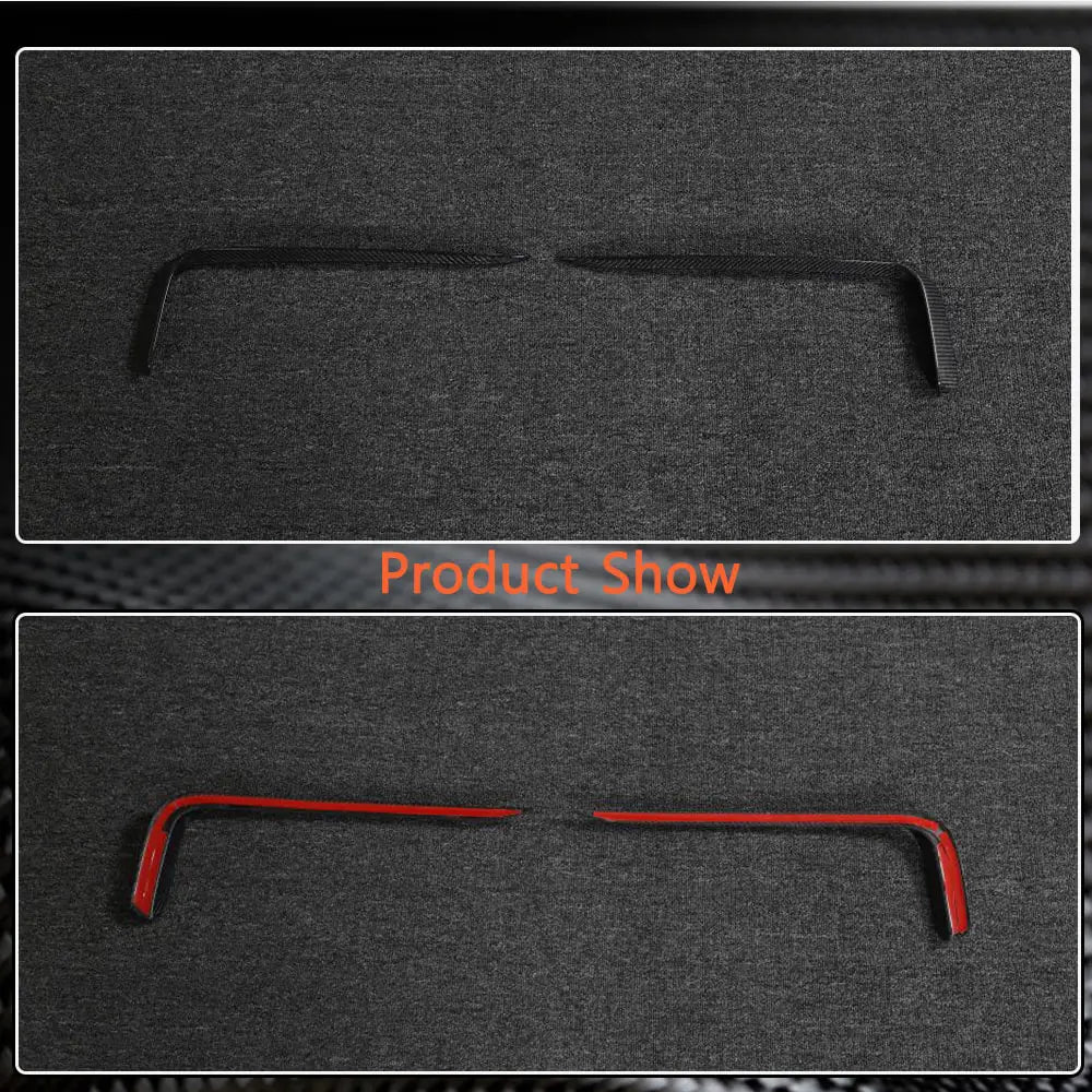 Covers on the front bumper (2021-2024, Carbon) for Zeekr 001 - image 6