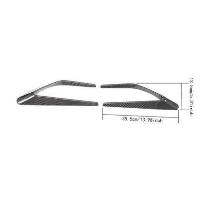 Front fenders (for SD C63 AMG 2015-2019, Carbon) for Mercedes C-class W205 2014-2021 - image 6