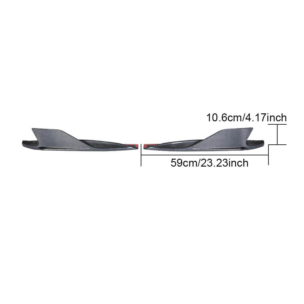 Side Skirt Splitters (Carbon) for Audi R8 2015- - image 6