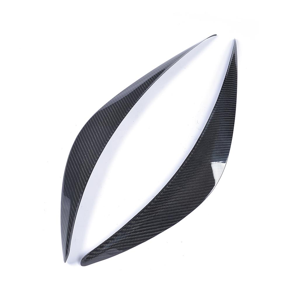 Eyelashes on headlights (for Q50 2014-2017, Carbon) for Infiniti Q50/Q60 2013-2024 - image 6