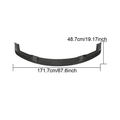 Front Bumper Lip V6 for F87 M2 Competition, Carbon for BMW 2 Series F22/F23 2014-2021 - image 6