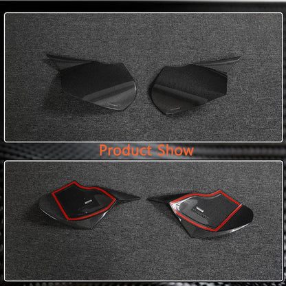 Spoiler covers (2021-2024, Carbon) for Zeekr 001 - image 6