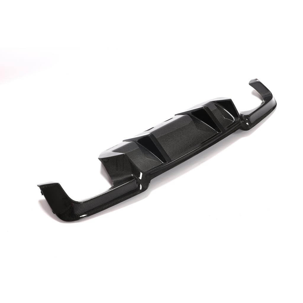 Rear Bumper Diffuser Carbon Fiber V2 (for M5) for BMW 5 series F-10/11/07 2010-2016 - image 6