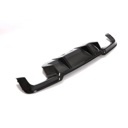 Rear Bumper Diffuser Carbon Fiber V2 (for M5) for BMW 5 series F-10/11/07 2010-2016 - image 6