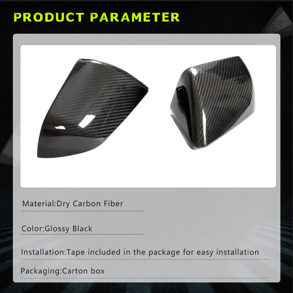 Mirror Covers (Carbon) for Ford Mustang 2024- - image 6