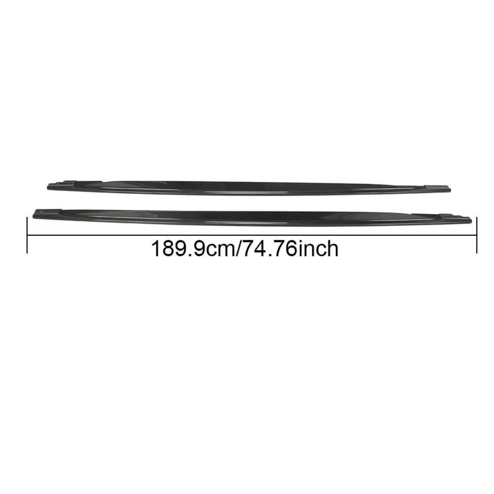 Side Skirts (for R HB, Carbon) for Volkswagen Golf 8 2019- - image 6