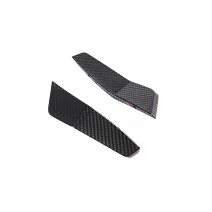 Front bumper air vent covers V2 (for RS7 2018-2022, Dry Carbon) for Audi A7 2018- - image 6