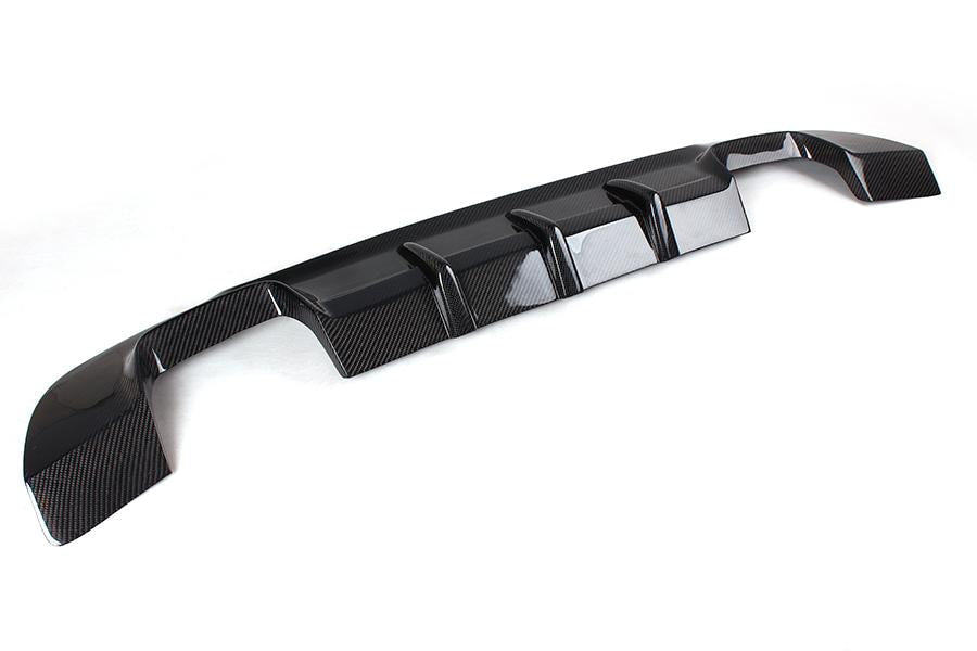 Rear Bumper Diffuser Carbon Fiber V1 (for E92/E93 M Sport) for BMW 3 series E-90/91/92/93 2005-2011 - image 6