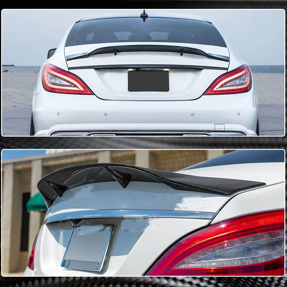 Spoiler V2 (for SD, Carbon) for Mercedes CLS C218 2011-2018 - image 6