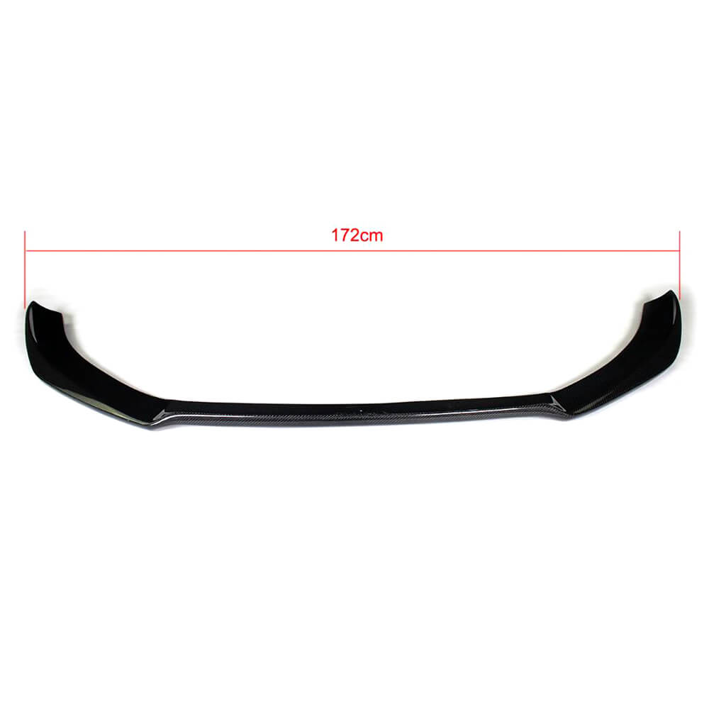 Front bumper lip (for S-Line 2007-2011, Carbon) for Audi A4 B8 2007-2015 - image 6