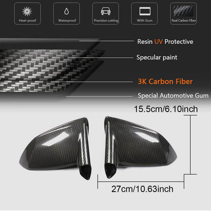 Mirror Covers Pair Carbon Fiber for Lamborghini Gallardo - image 6