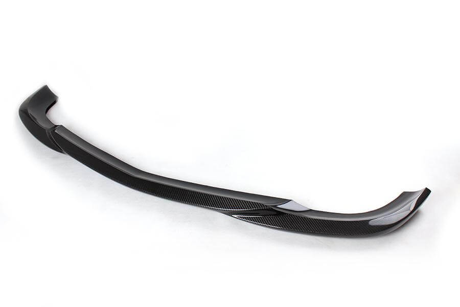 Front Bumper Lip Spoiler (for AMG-Line 2008-2011, Carbon) for Mercedes C-class W204 2007-2015 - image 6