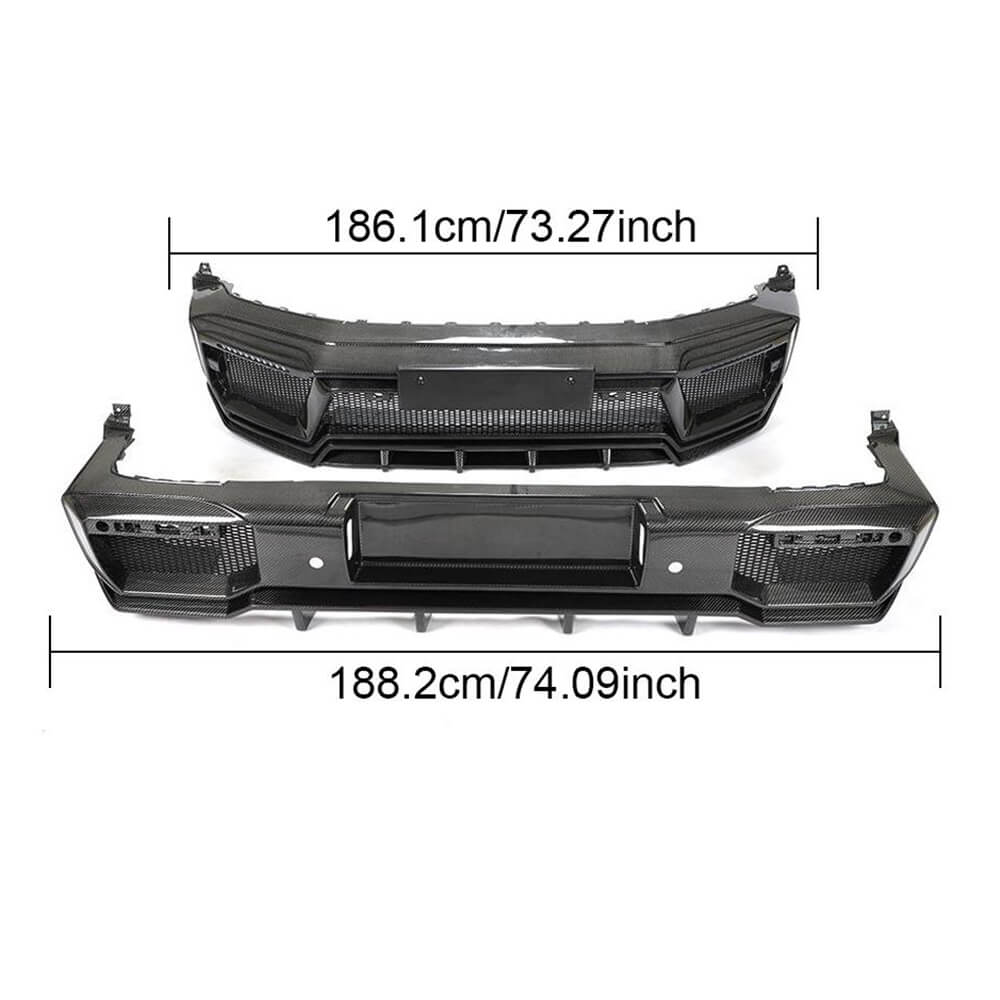 Body kit Carbon Set (Dry carbon) for Mercedes G class W463 2018-2024 - image 6