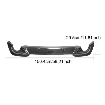 Rear Bumper Diffuser Carbon Fiber V5 (2019-2021, M-Sport) for BMW 3 series G20/21 2018- - image 6