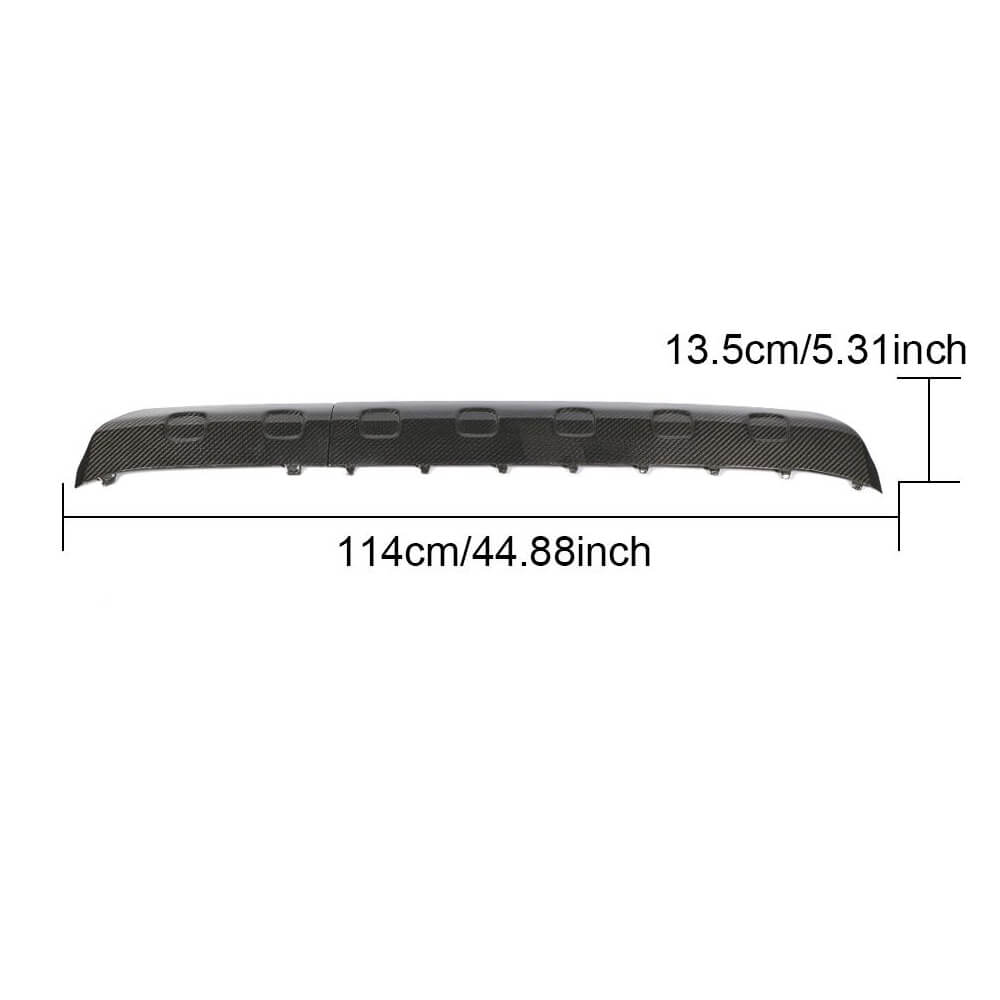 Cover on the front bumper V1 (for G63 AMG, Dry carbon) for Mercedes G class W463 2018-2024 - image 6