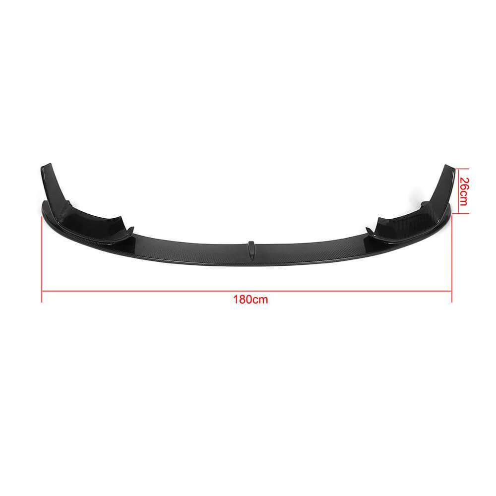Front Bumper Lip Carbon Fiber V2 (for F82/F83) for BMW 4 series F-32 2012-2020 - image 6
