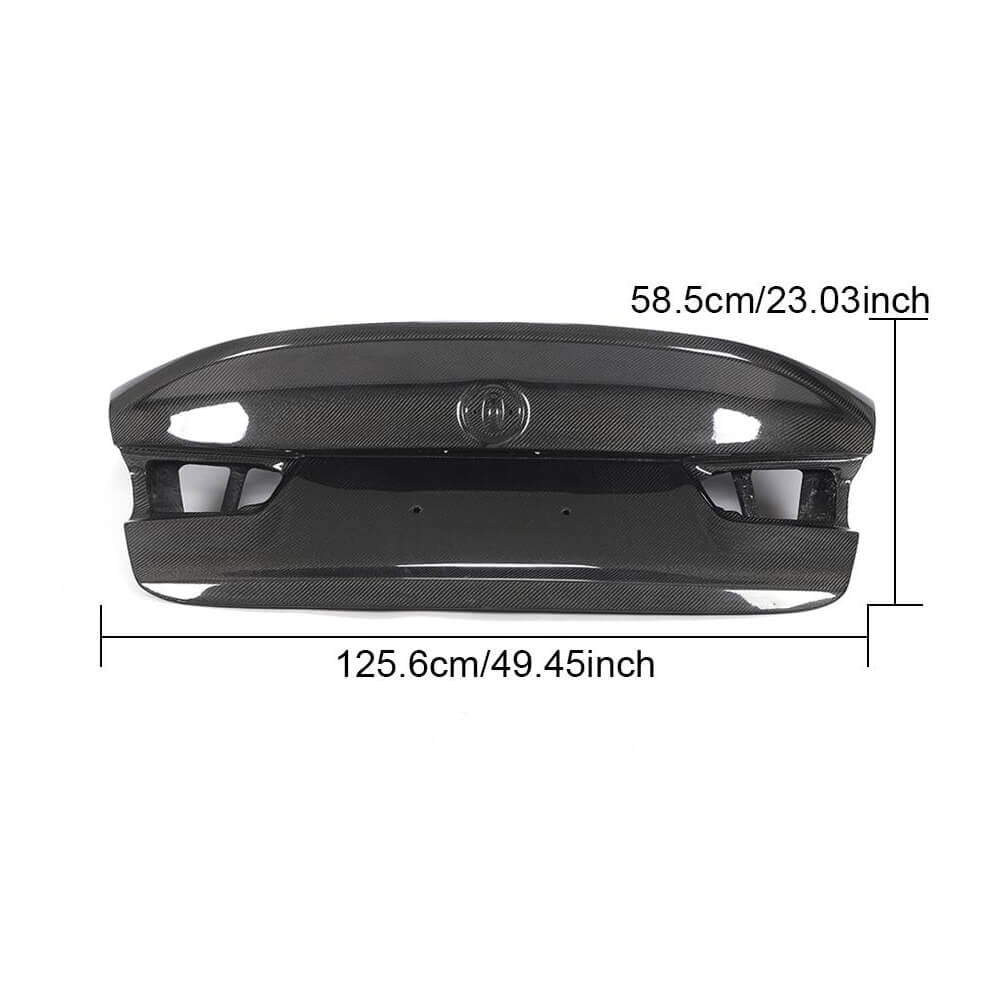 Trunk lid Carbon (2018-2022) for BMW 3 series G20/21 2018- - image 5