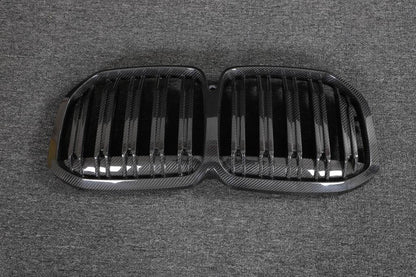 Grilles M-Look (2019-2022, Carbon) for BMW X7 G07 2019- - image 6