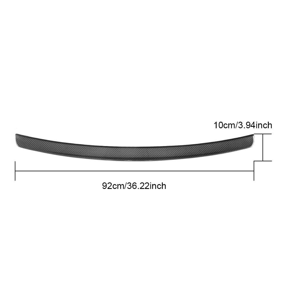 Rear Roof Spoiler Carbon Fiber V1 for BMW X5 F-15 2013-2018 - image 6