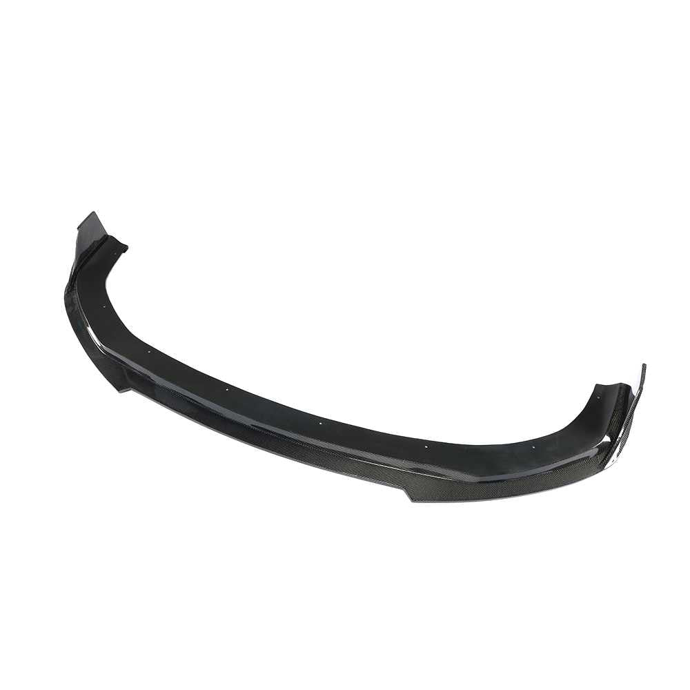 Front Bumper Lip Spoiler (for S-Line 2018-2022, Carbon) for Audi A7 2018- - image 6