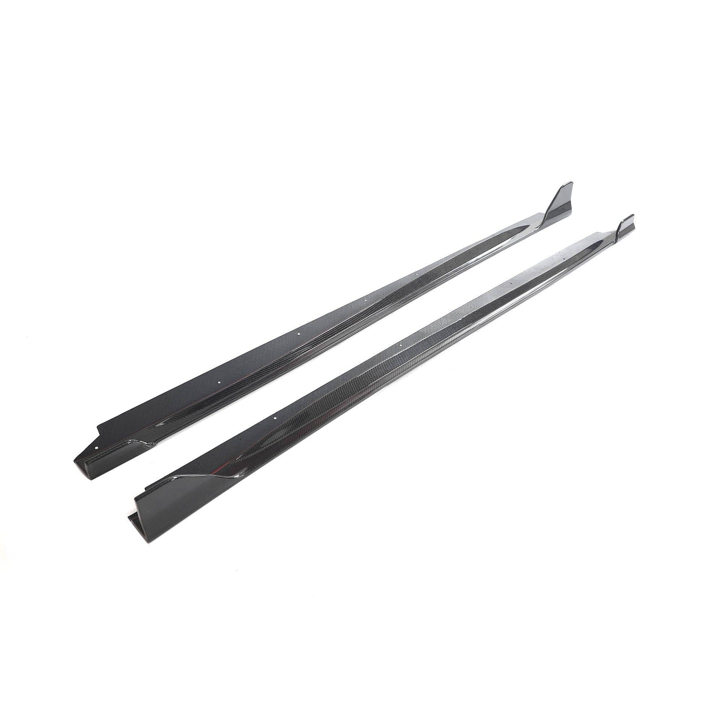 Side Skirts (for RC F 2014-2018, Carbon) for Lexus RC 200t 2014- - image 6