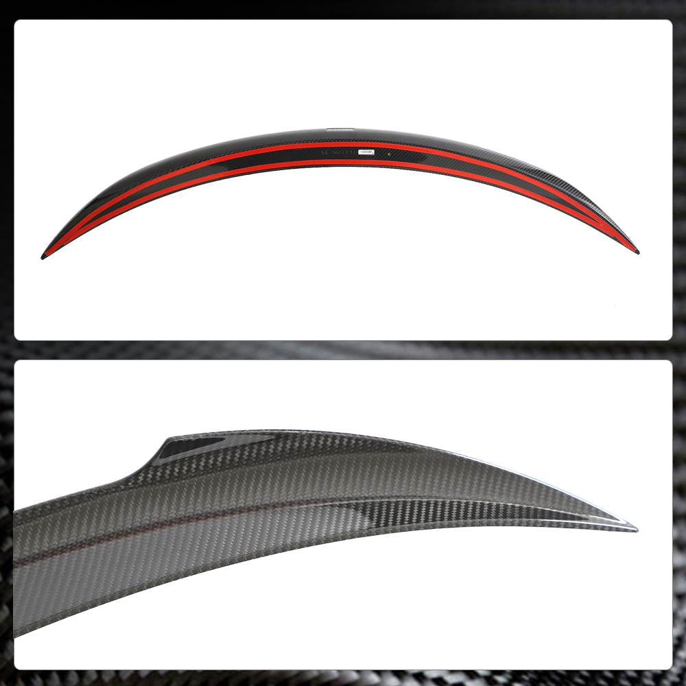 Rear Trunk Spoiler Dry Carbon Fiber V1 (2023-2025) for Tesla Model 3 - image 6