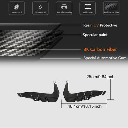 Wing pads (Carbon) for Subaru BRZ 2021- - image 6