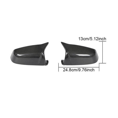 Mirror Covers LHD Carbon Fiber (2007-2010) for BMW 5 series E-60/61 2003-2010 - image 6