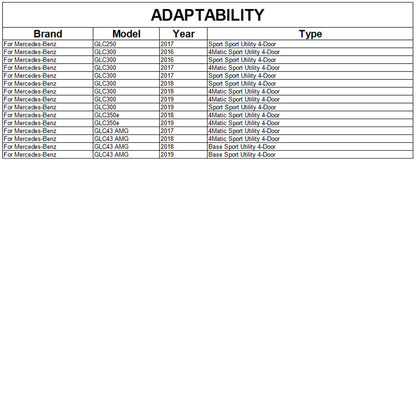 Front Bumper Lip Spoiler (for AMG-Line/GLC43 AMG, Carbon) for Mercedes GLC X253 2015-2022 - image 6