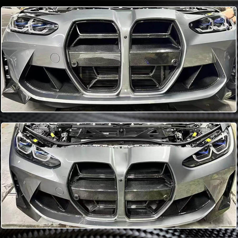 Grilles V4 (for G80, Carbon) for BMW 3 Series G20/21 2018- - image 6