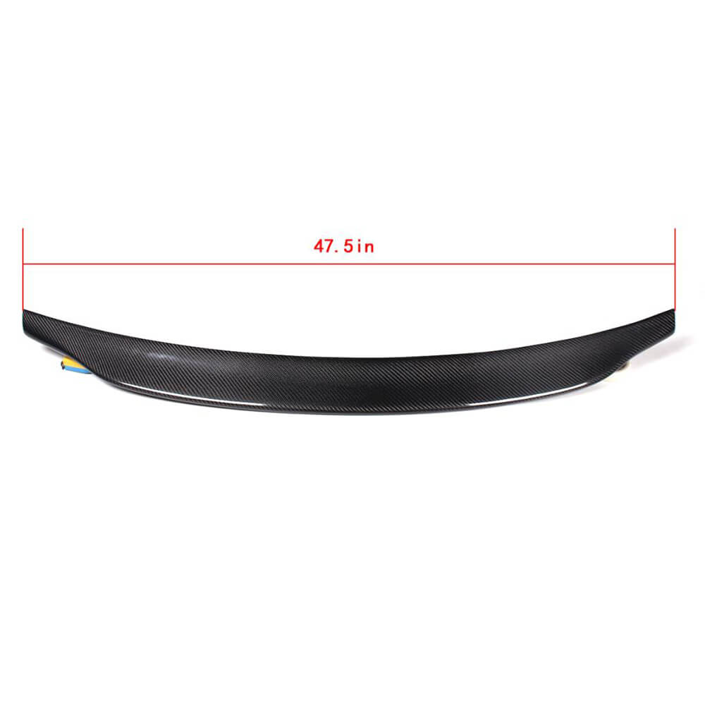 Spoiler V2 (for Base 2007-2011, Carbon) for Audi A4 B8 2007-2015 - image 6