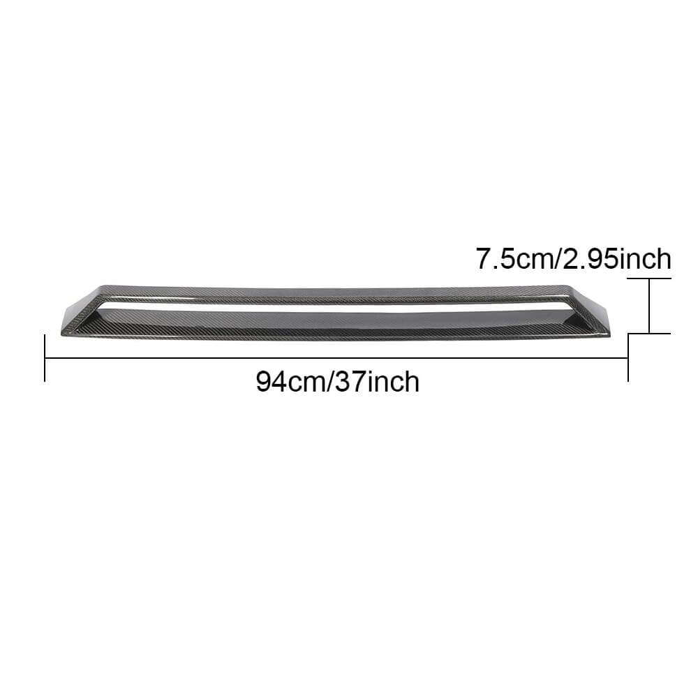 Front bumper cover V2 (for G63 AMG, Dry carbon) for Mercedes G class W463 2018-2024 - image 6
