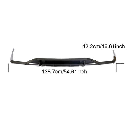 Rear bumper diffuser V1 (for AMG-Line 2018-2020, Carbon) for Mercedes CLS C257 2018- - image 6