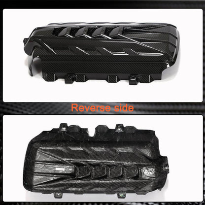 Engine cover (2019-2022, Carbon) for Chevrolet Corvette C8 2019- - image 6