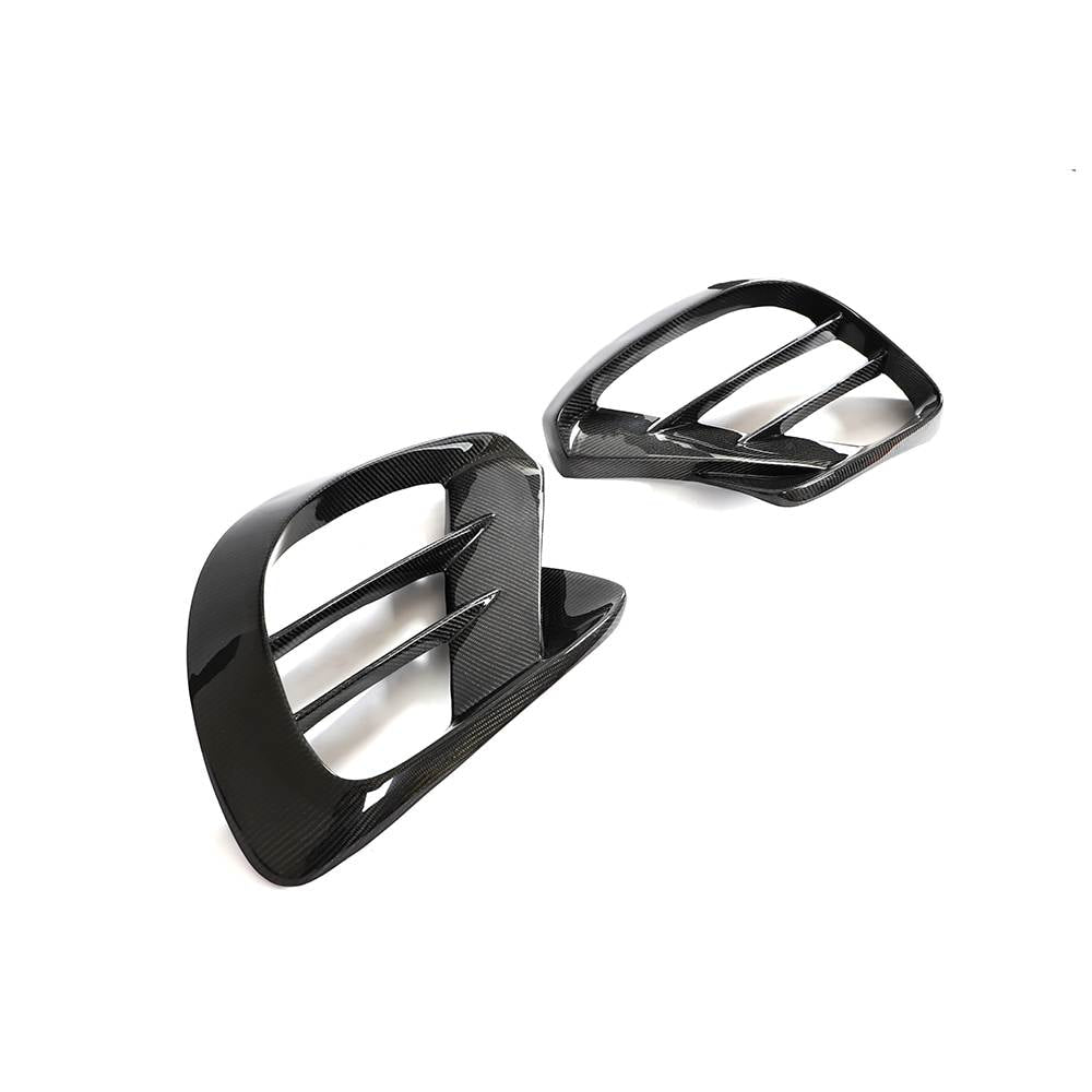 Covers on the front bumper (GLE63 AMG, Carbon) for Mercedes GLE coupe C292 2015-2019 - image 6