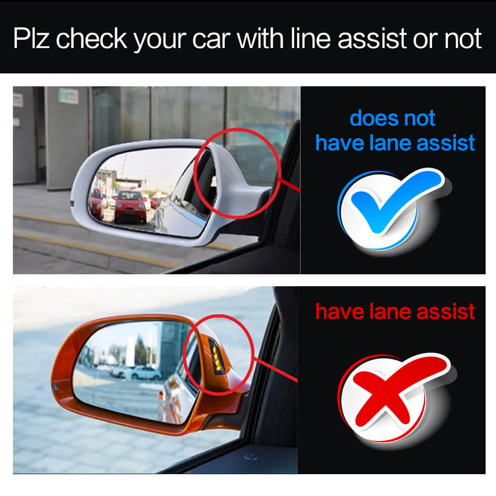 Mirror Covers Replacement Style Carbon Fiber for Audi A3 2003-2012 - image 6