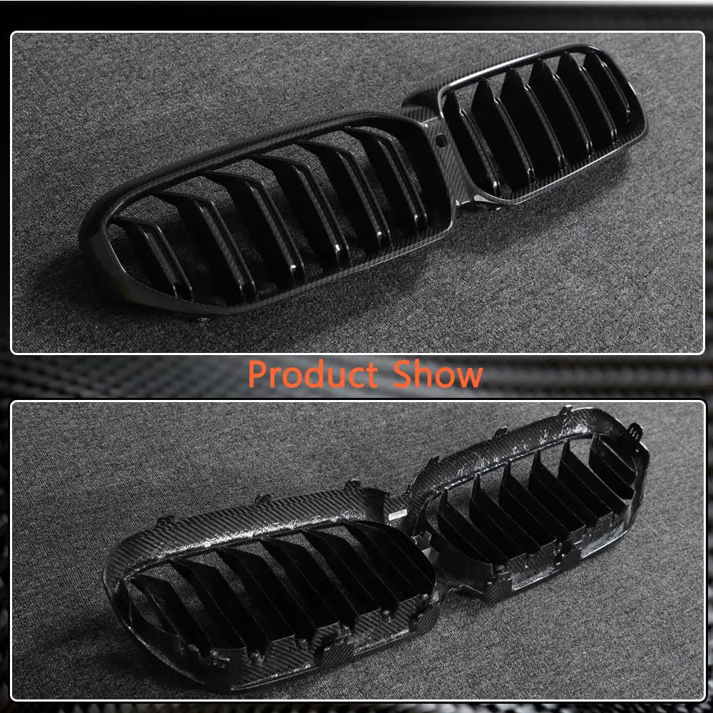 M-Look Nostrils (2021-2023, Dry Carbon) for BMW 5 Series G30/31 2017-2023 - image 6