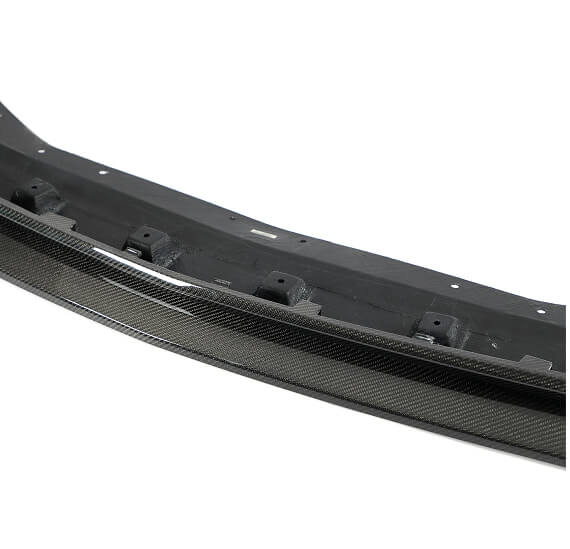 Front Bumper Lip Spoiler (Carbon) for Ford Mustang 2024- - image 6