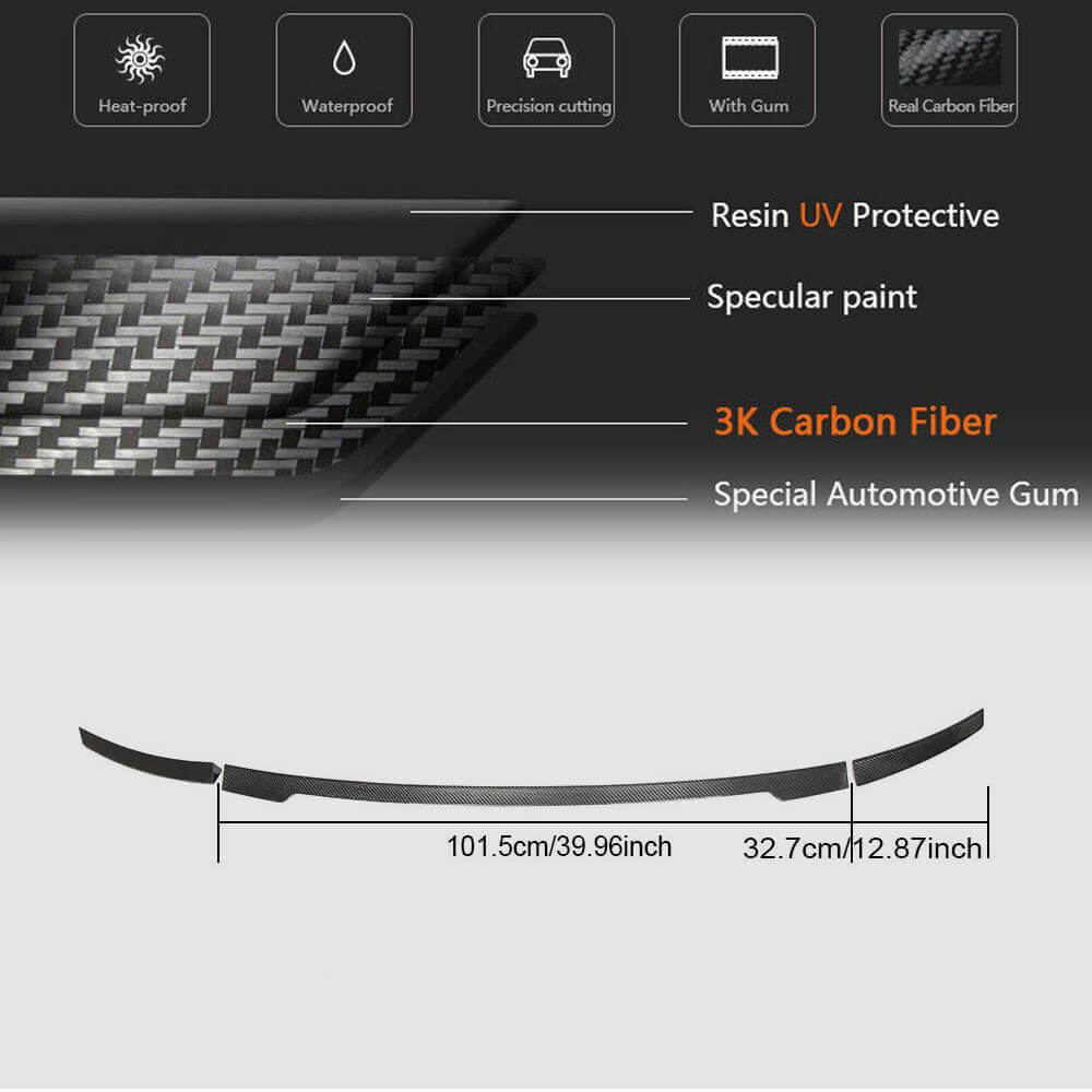 Spoiler V3 (Carbon) for Audi R8 2015- - image 6