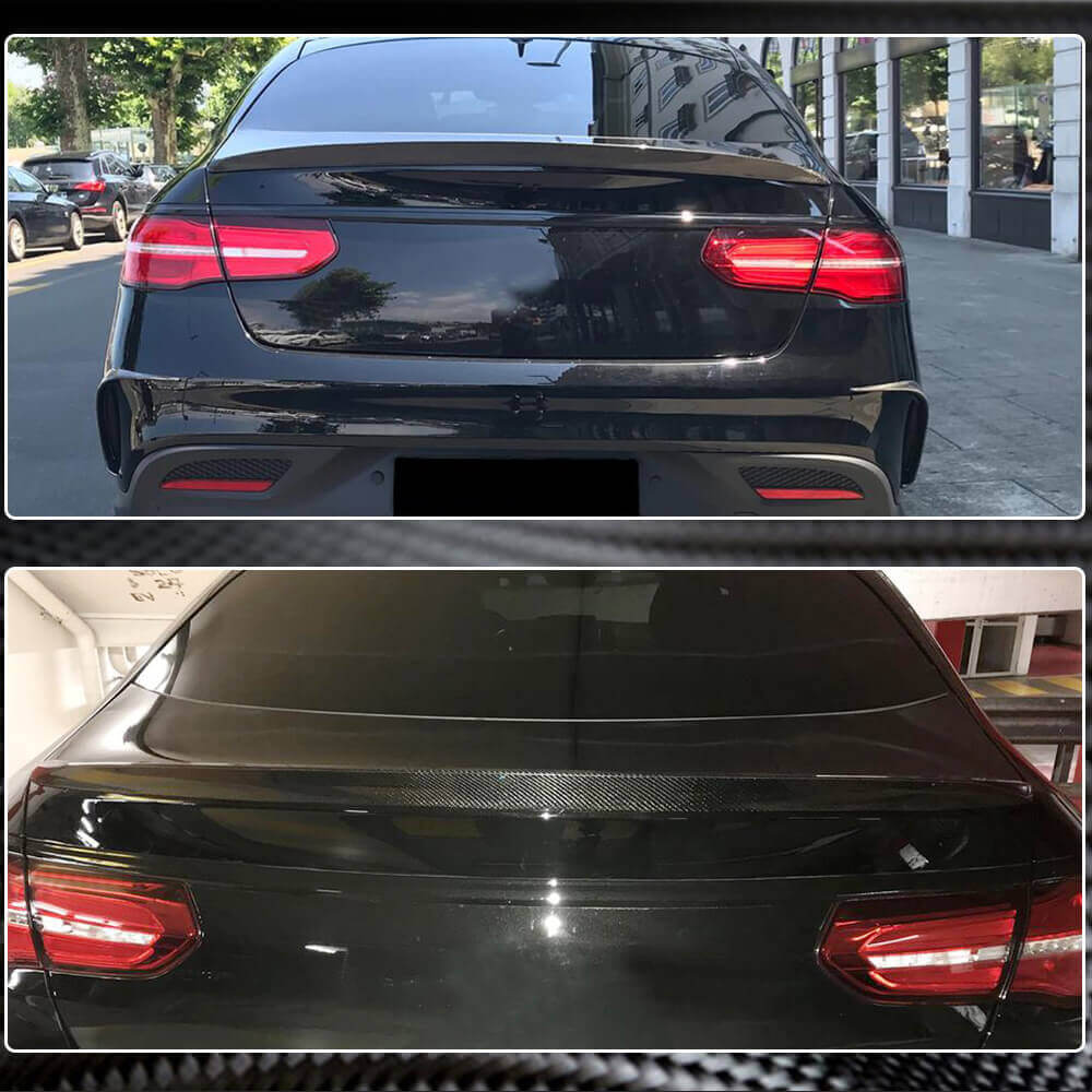 Spoiler V2 (Carbon) for Mercedes GLE coupe C292 2015-2019 - image 6