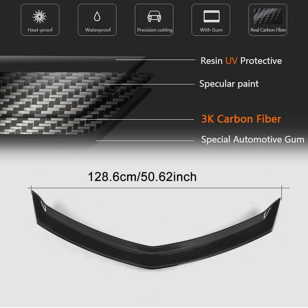 Spoiler V2 (Carbon) for Cadillac ATS 2012-2019 - image 6