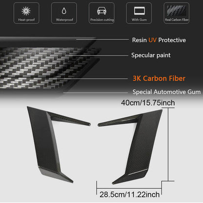 Carbon Front Fender Covers for Mercedes G сlass W463 2018-2024 - image 6