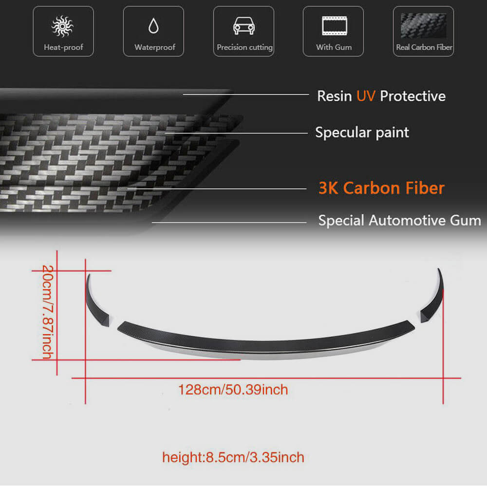 Lower Spoiler (2014-2018, Carbon) for Porsche Macan 2014-2024 - image 6