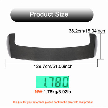 Rear Window Spoiler V4 (Real Carbon) for BMW X5 G05 2019- - image 6