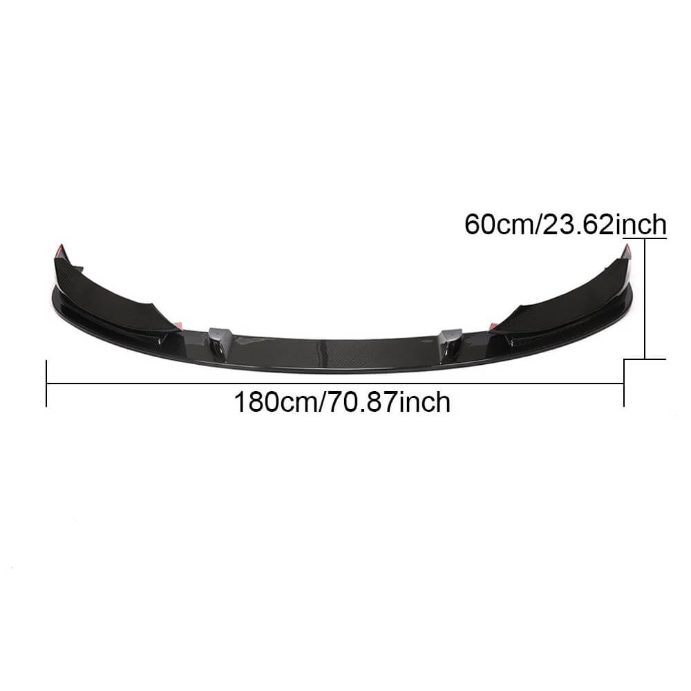 Front Lip V2 for M-Sport, Carbon for BMW 8 cерія G14/G15/G16 2018- - image 6