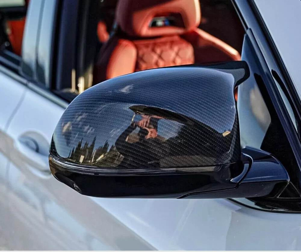 Carbon Mirror Caps (for F97 2019-2021) for BMW X3 G01 2018- - image 6