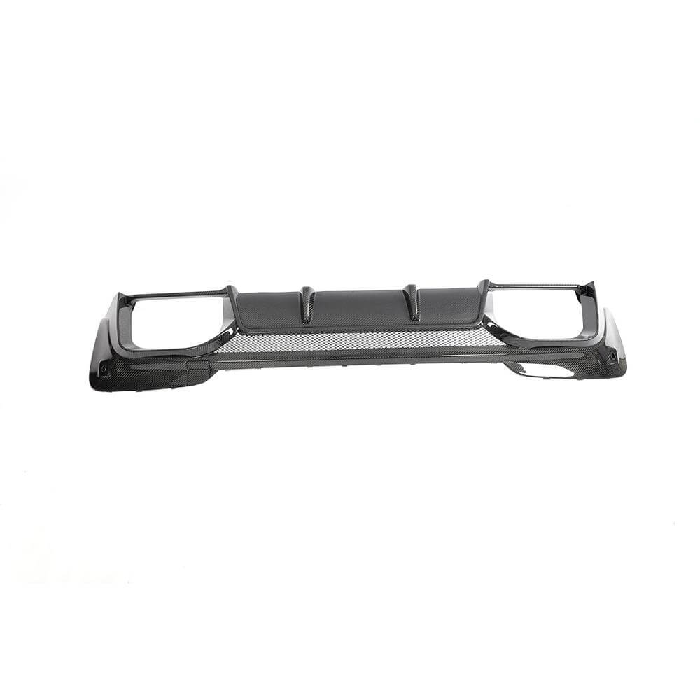 Rear Bumper Diffuser With Splitters Carbon Fiber (for F97) for BMW X3 G01 2018- - image 6