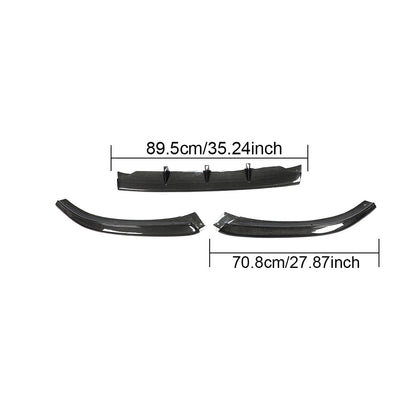 Front Bumper Lip V4 (for S-Line 2012-2015, Carbon) for Audi A5 2007-2015 - image 6